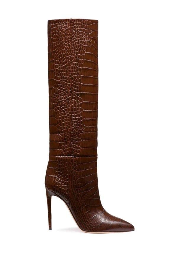 Zurey Long Boot Brown - Topuklu Çizme