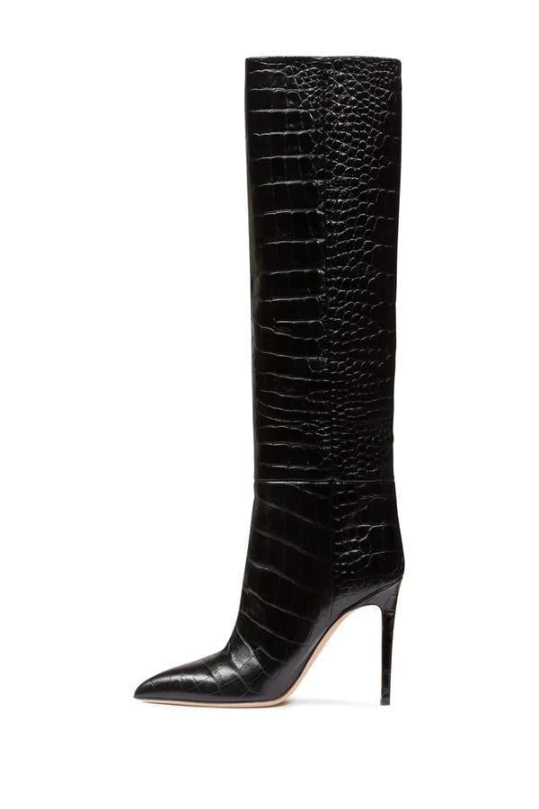 Zurey Long Boot Black - Topuklu Çizme
