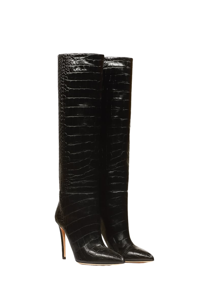 Zurey Long Boot Black - Topuklu Çizme