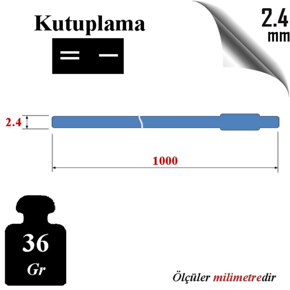 MAGMAWELD 316 KALİTE PASLANMAZ ÇELİK KAYNAK TELİ