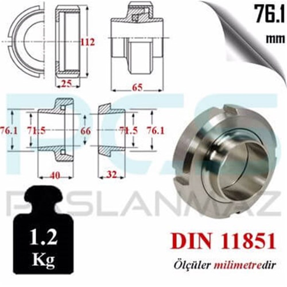 PASLANMAZ ÇELİK 304 KALİTE AY REKOR