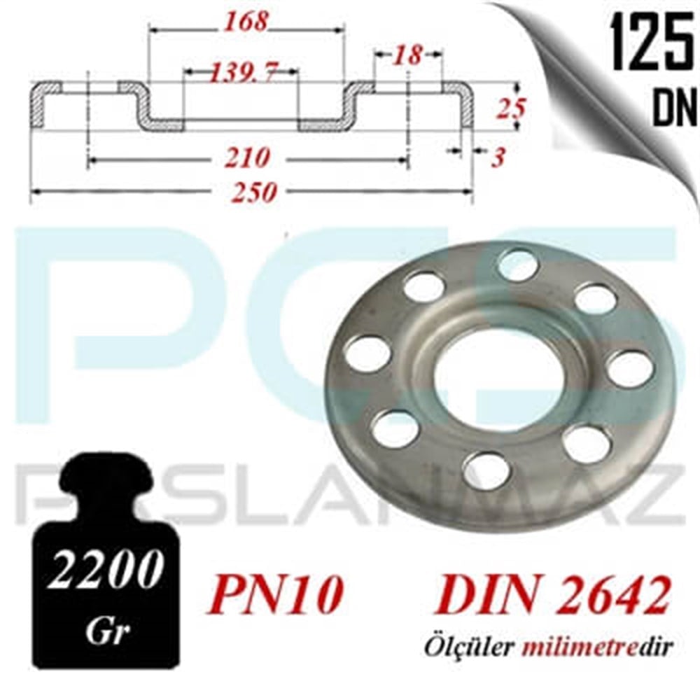 PASLANMAZ ÇELİK 304 KALİTE BASKILI FLANŞ