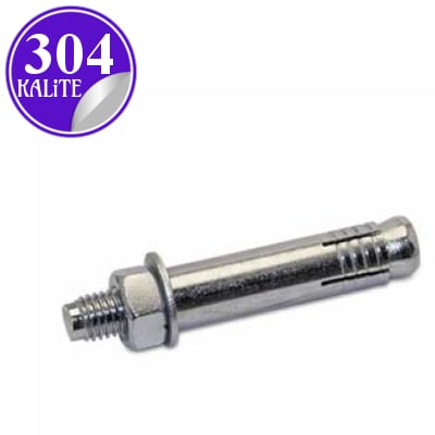 PASLANMAZ ÇELİK 304 KALİTE BORULU DÜBEL