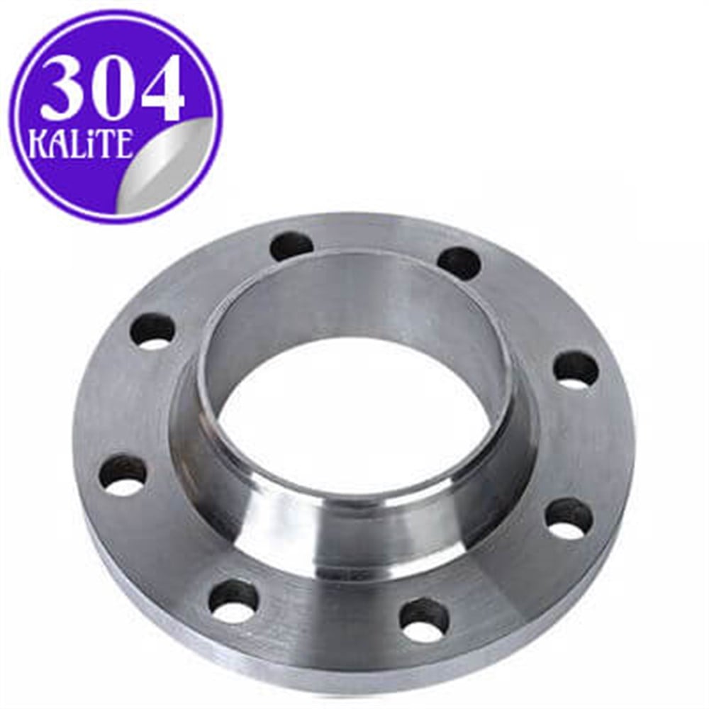 PASLANMAZ ÇELİK 304 KALİTE BOYUNLU FLANŞ