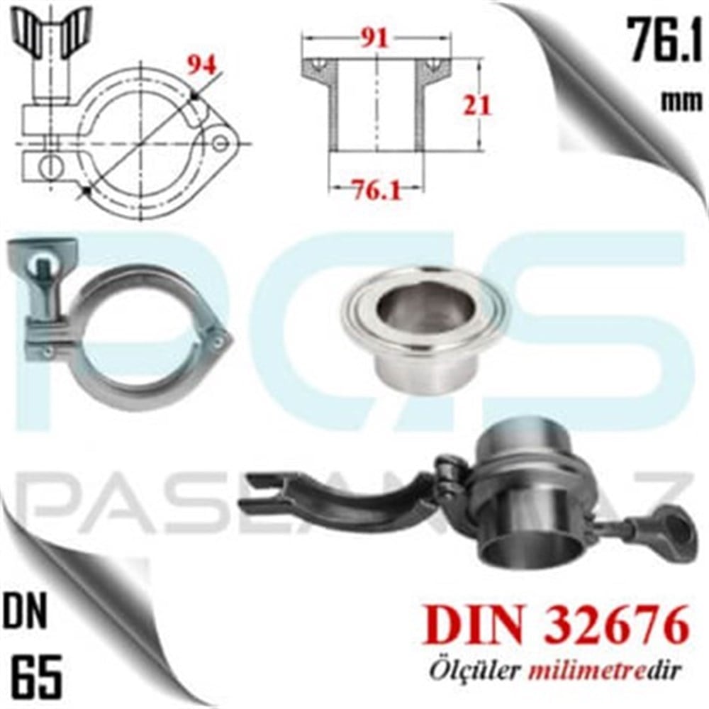 PASLANMAZ ÇELİK 304 KALİTE FERRULE SET