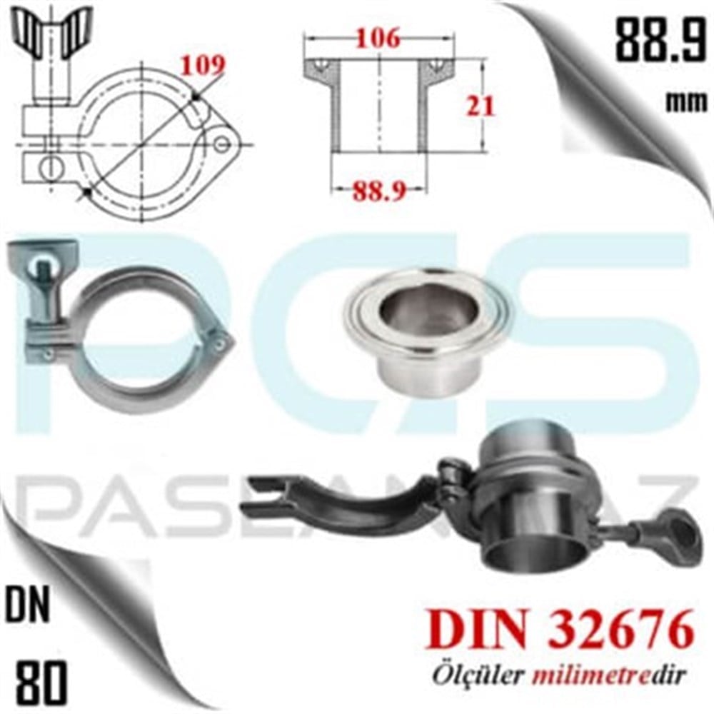 PASLANMAZ ÇELİK 304 KALİTE FERRULE SET