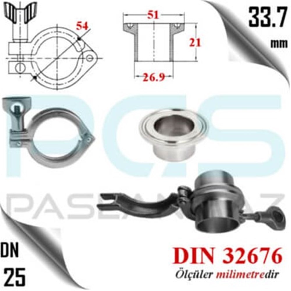 PASLANMAZ ÇELİK 304 KALİTE FERRULE SET