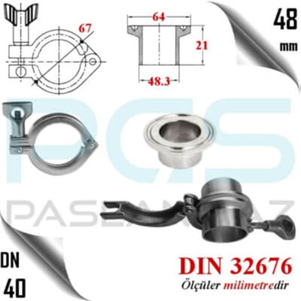 PASLANMAZ ÇELİK 304 KALİTE FERRULE SET
