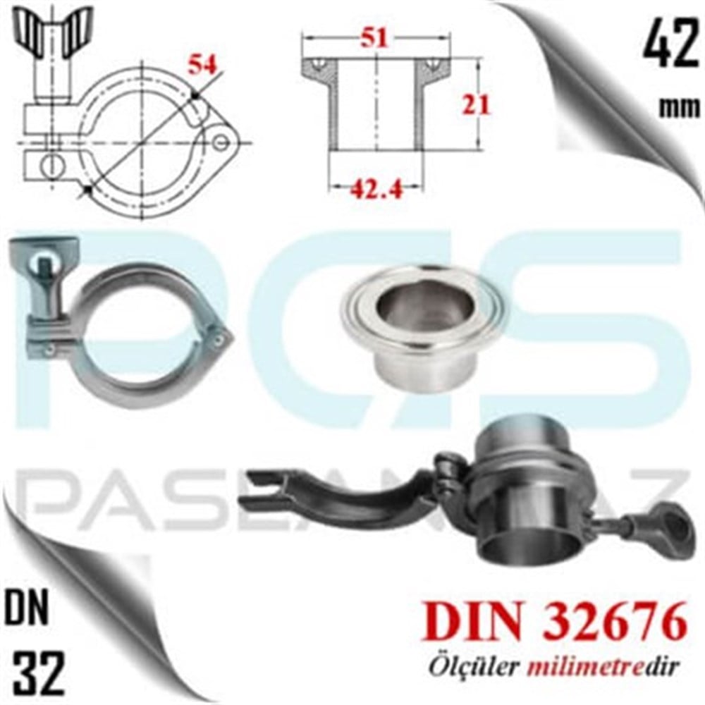 PASLANMAZ ÇELİK 304 KALİTE FERRULE SET