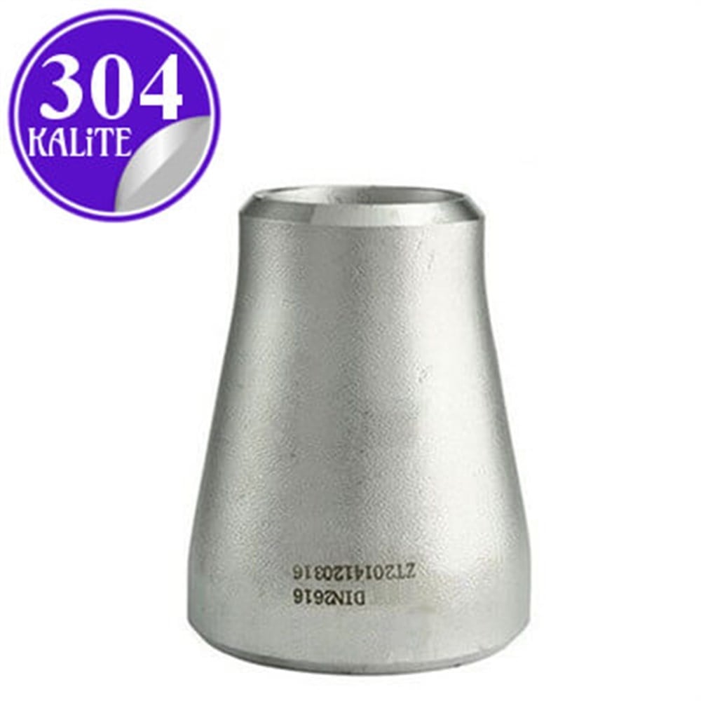 PASLANMAZ ÇELİK 304 KALİTE KONSANTRİK REDÜKSİYON