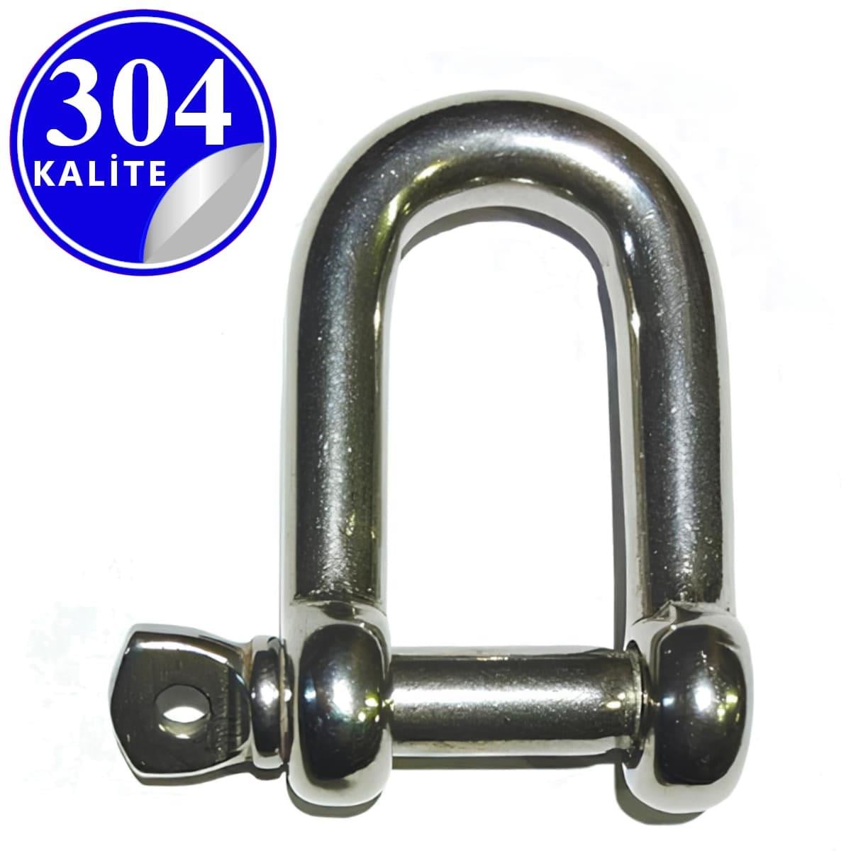 PASLANMAZ ÇELİK 304 KALİTE ZİNCİR KİLİDİ