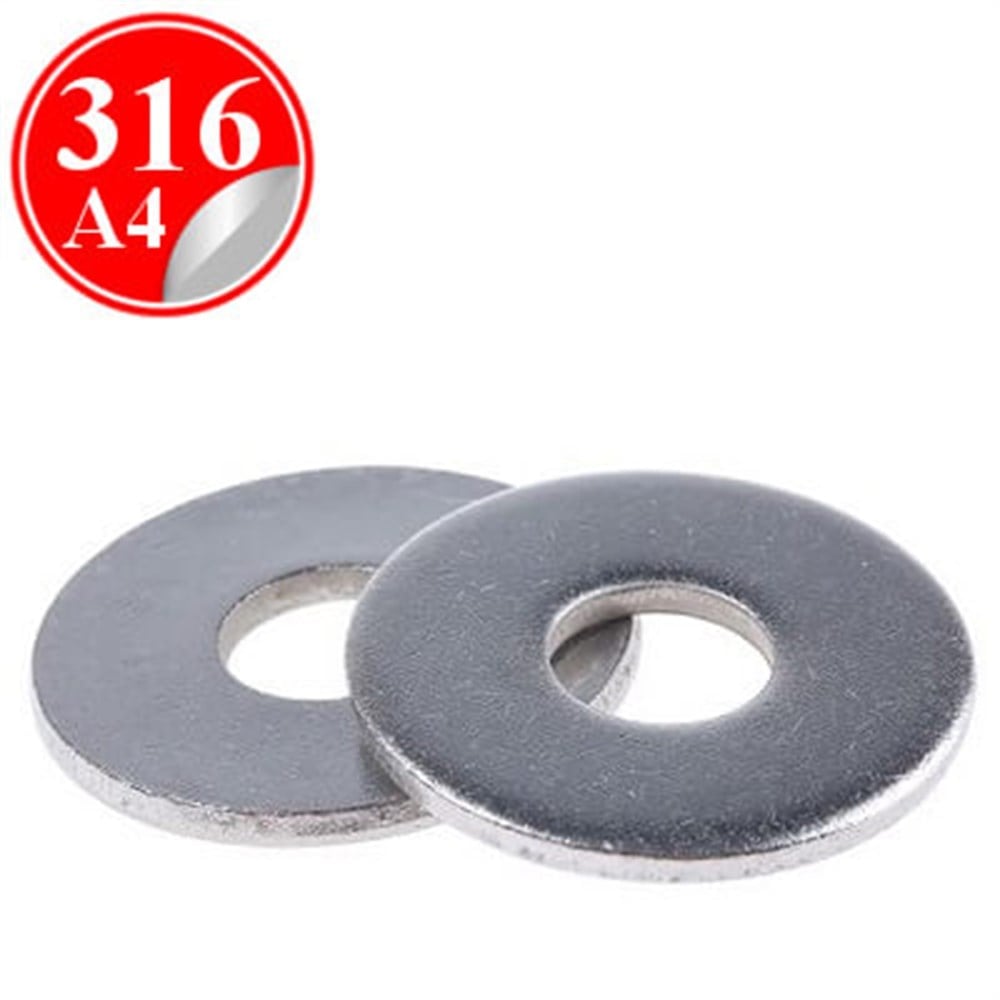 PASLANMAZ ÇELİK 316 KALİTE GENİŞ PUL
