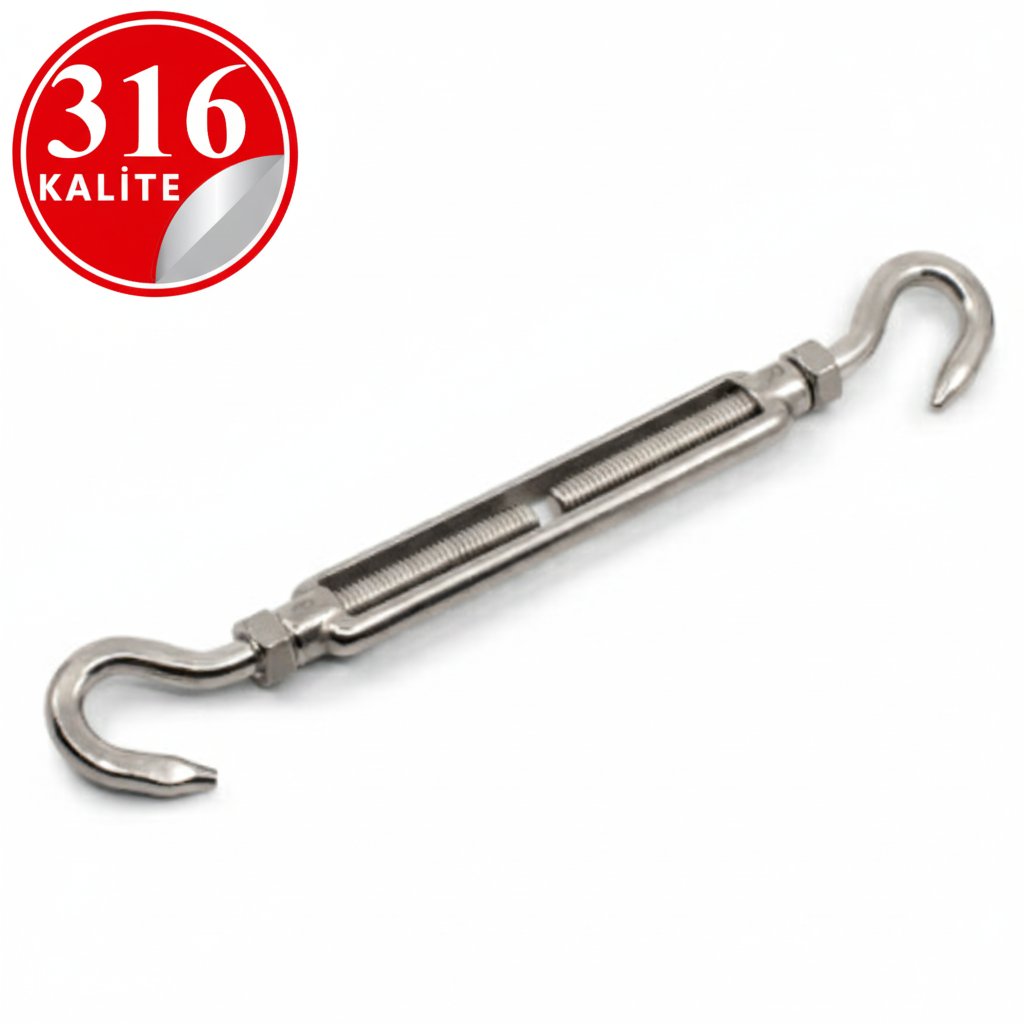 PASLANMAZ ÇELİK 316 KALİTE GERDİRME KANCA KANCA