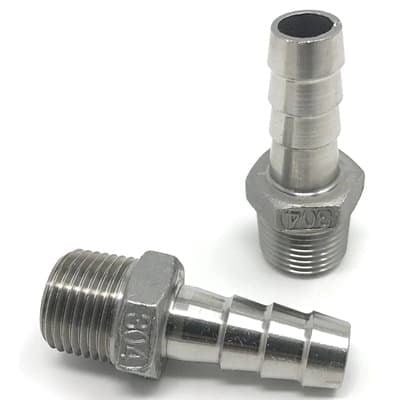 PASLANMAZ ÇELİK AISI 304 KALİTE HORTUM UÇLU NİPELPaslanmaz Çelik AISI 304 Hortum Nipel Fiyatları ֍ PÇS Paslanmaz Online Satış Mağazası