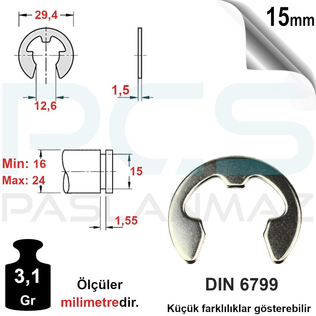 PASLANMAZ ÇELİK AY TİPİ SEGMAN
