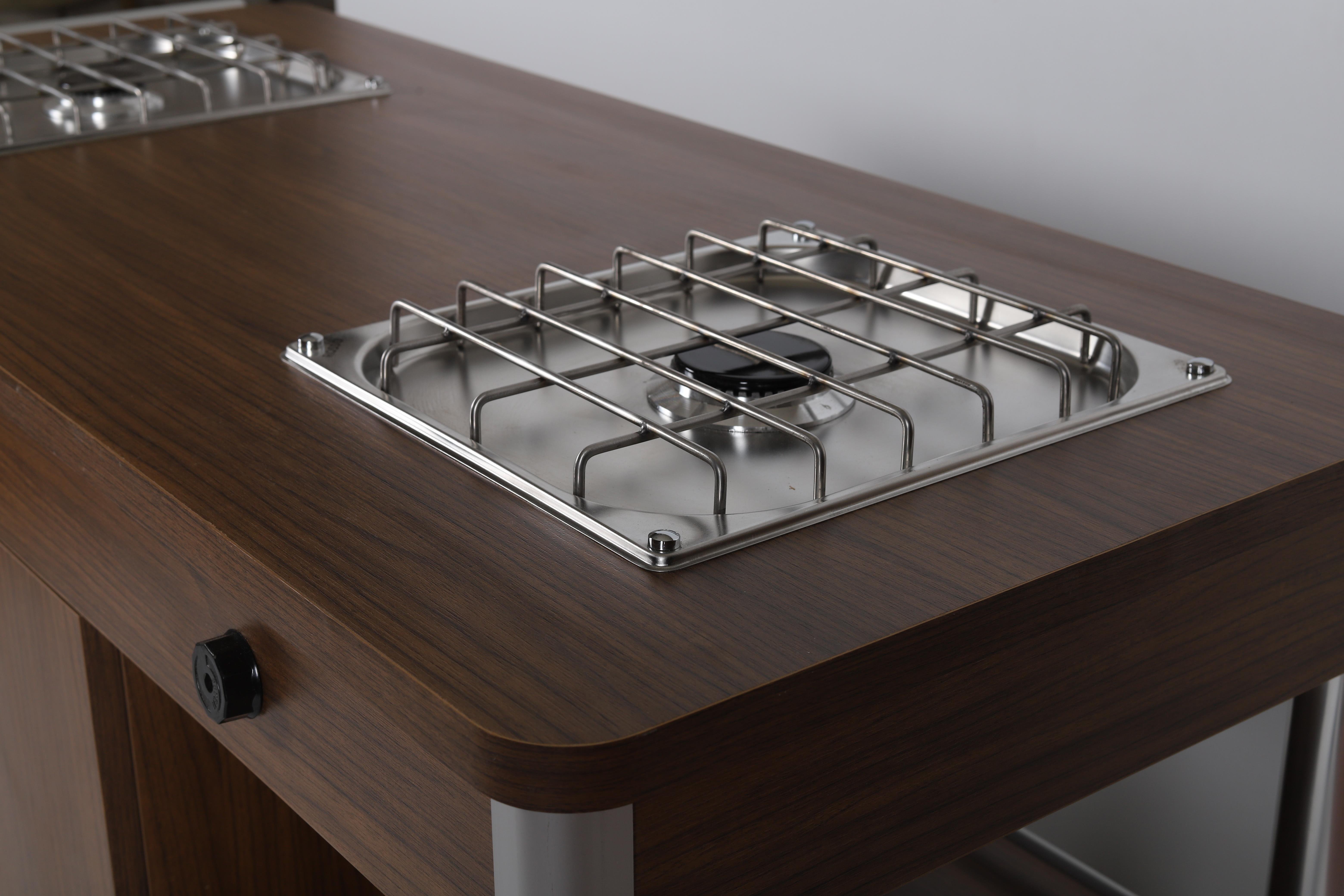 Ydg Milas Flambe Servis Arabası, İki Ocaklı