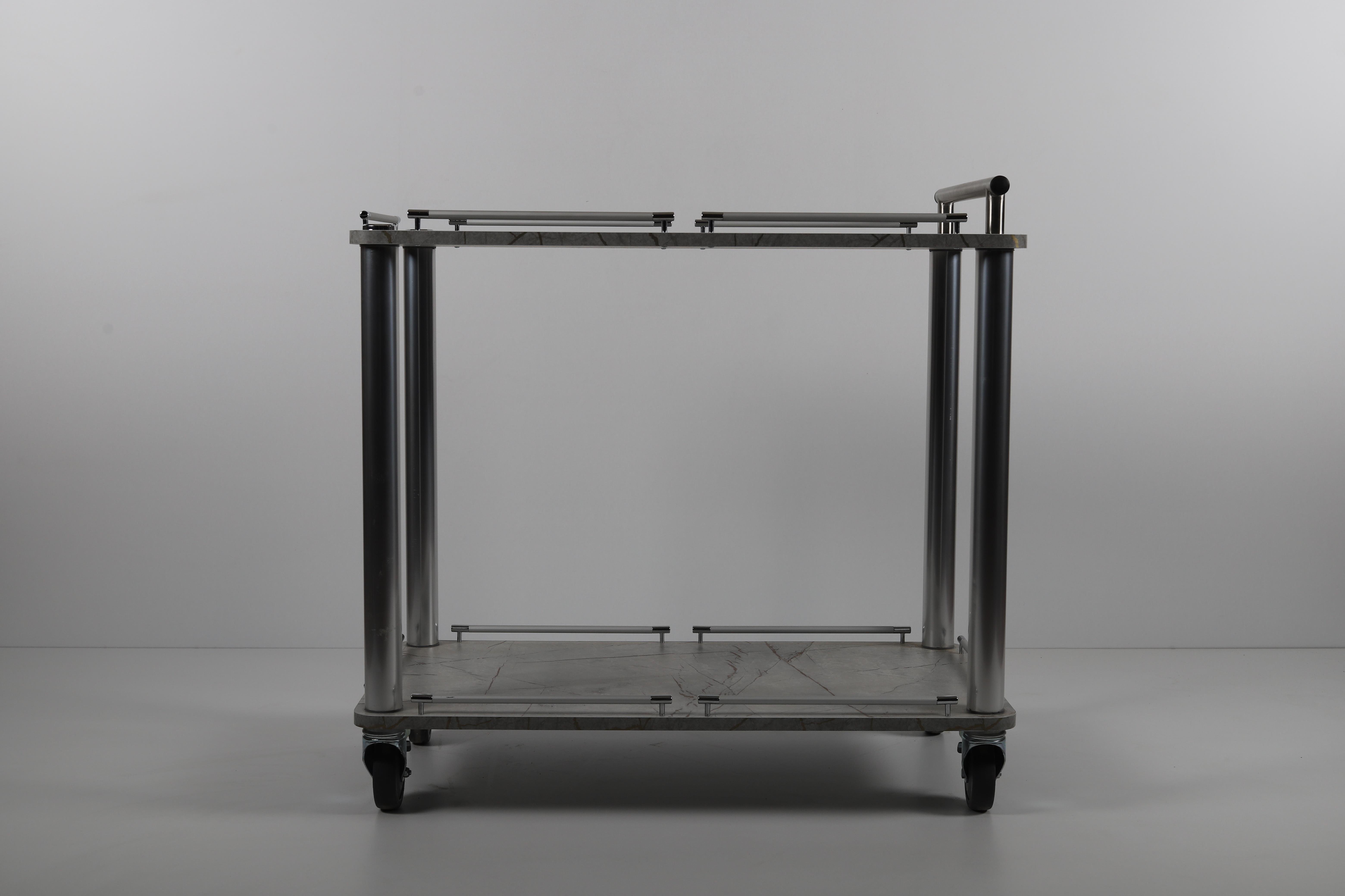 Ydg SA02 Servis Arabası, 2 Katlı, 88x53x75 cm