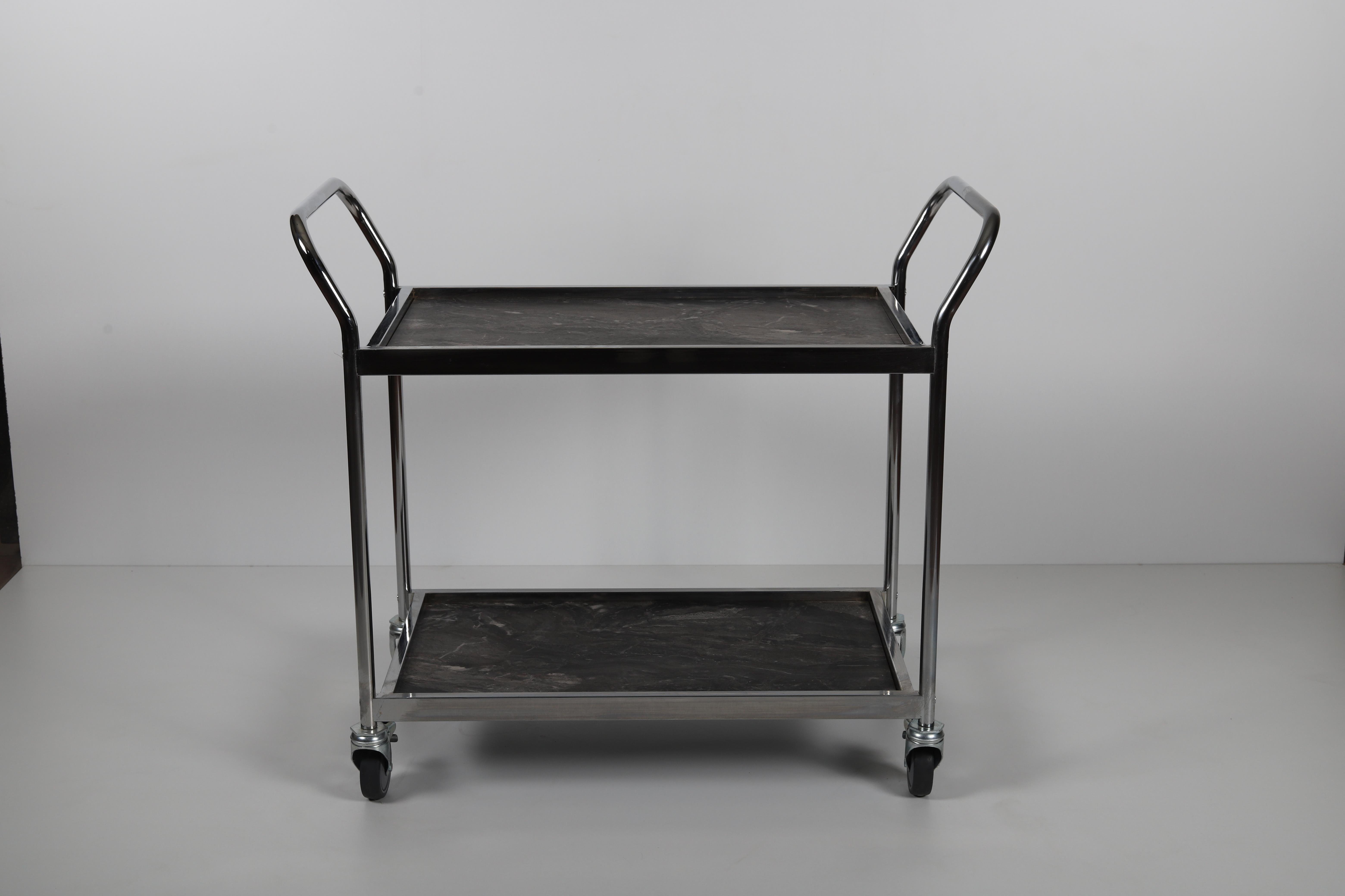 Ydg SA04 Ahşap Servis Arabası, 2 Katlı, 103x49x94 cm