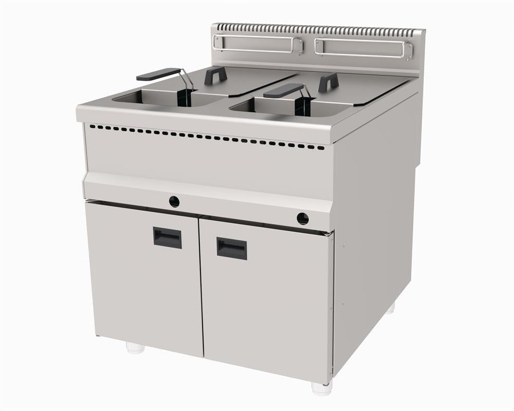 Atalay AGF-890, Gazlı Fritöz, Dolaplı, Gazlı, 80x90x85