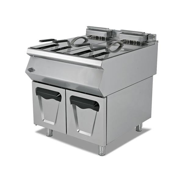 Empero EMP.PLS.9FG020 Gazlı Fritöz, Dolaplı, 24+24 Litre, 80x90x85 cm