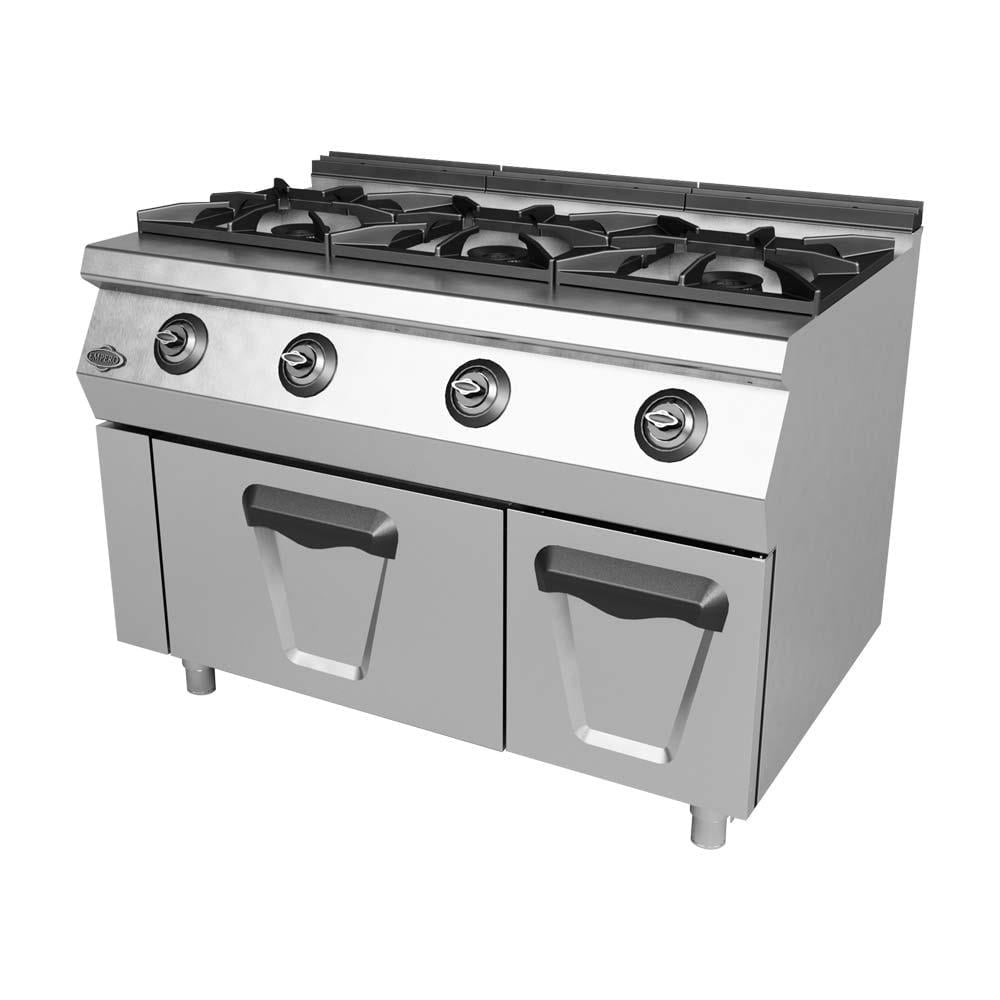 Empero EMP.PLS.7KG031 Gazlı Ocak, 3 Brülörlü, Kuzineli