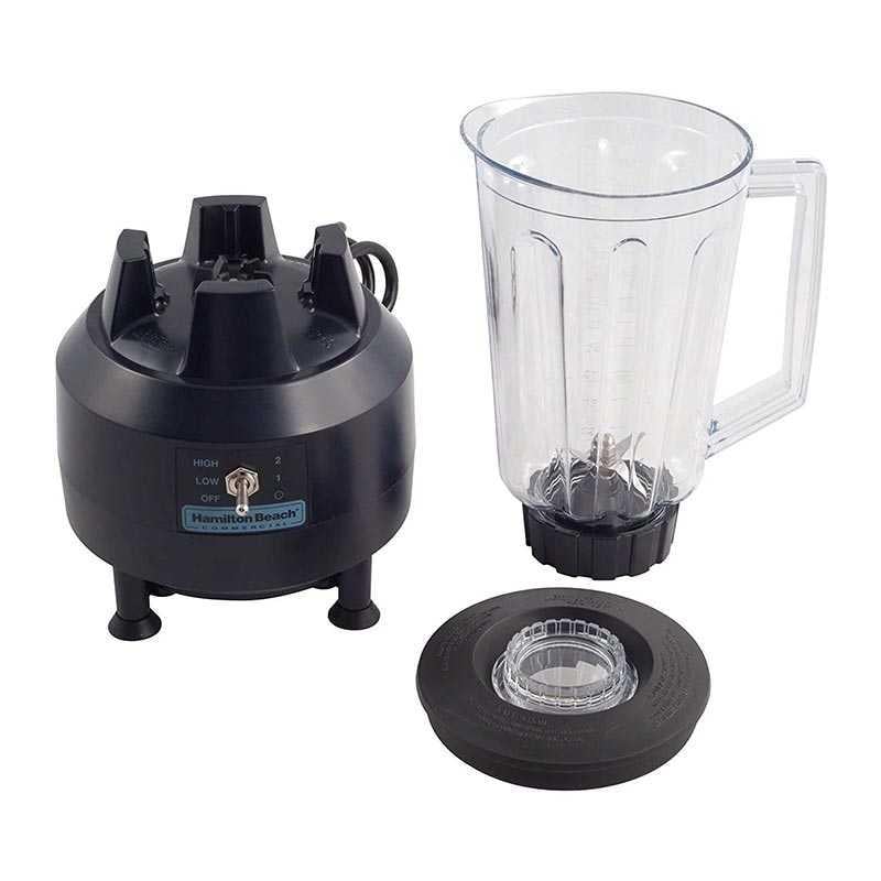 Hamilton Beach HBB908 Bar Blender, 1.25 Litre, 400 W, Siyah