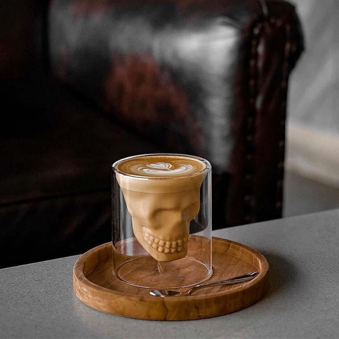 Escobarista Kuru Kafa Cam Bardak, 250 ml