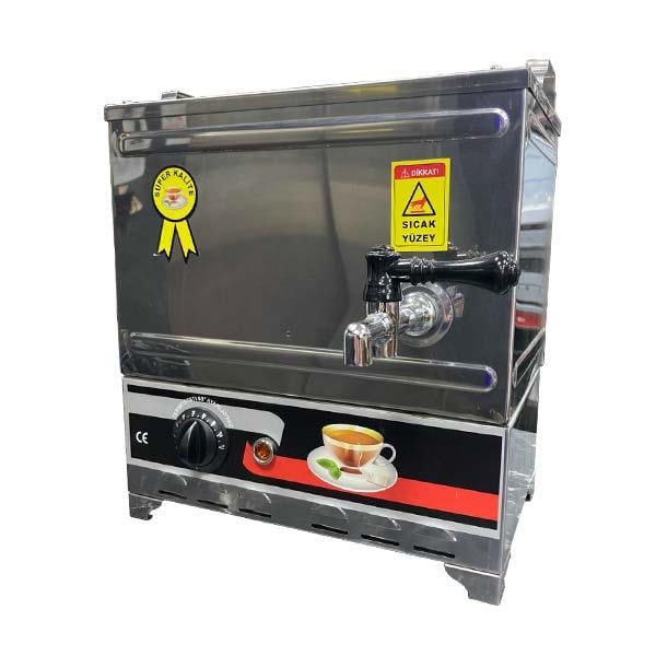 Sever Çelik Çay Kazanı, No 30, Elektrikli, Çift Demlikli