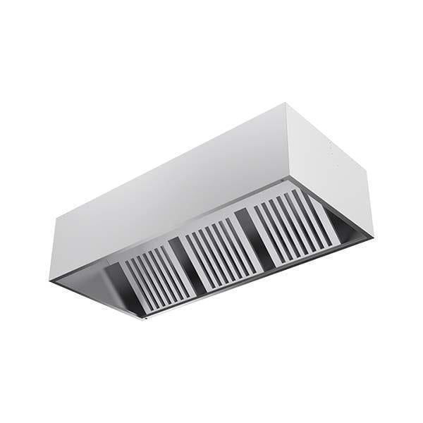 Empero EMP.DDVLD.1094 Kutu Davlumbaz, Duvar Tip, Filtreli, Paslanmaz, 100x90x40 cm