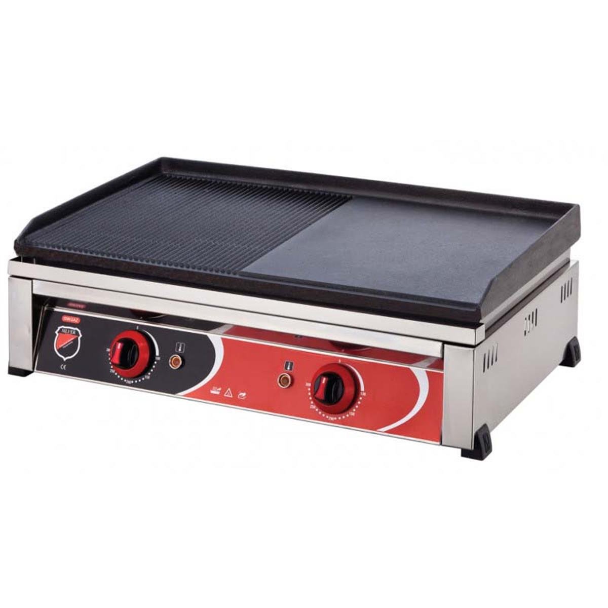 Işıkgaz Silverinox Elektrikli Döküm Izgara 70 cm 2151