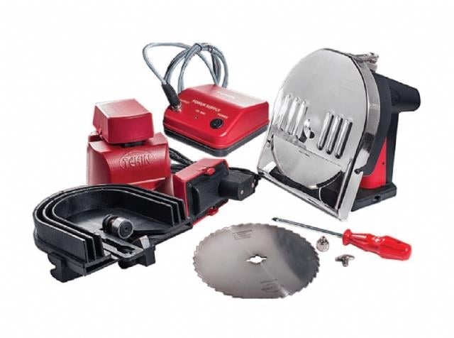 Atalay T-4 Komple Set Döner Kesme Makinesi, Elektrikli ve Şarjlı, 14 cm