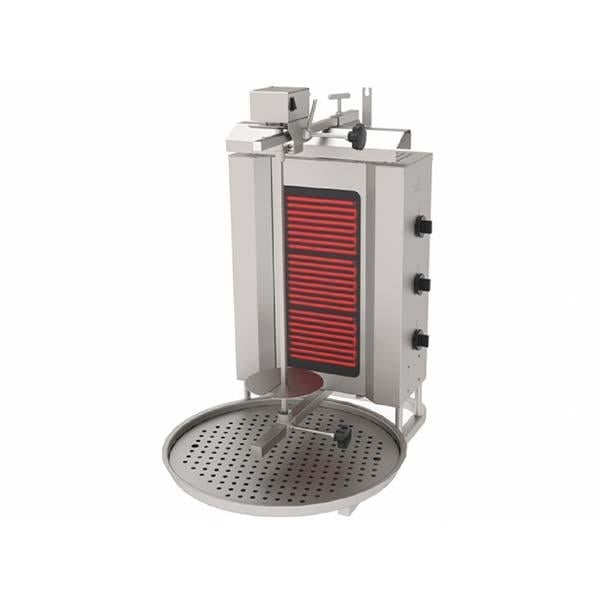 Atalay ADE-3U Döner Ocağı, 3 Radyanlı, Üstten Motorlu, Elektrikli