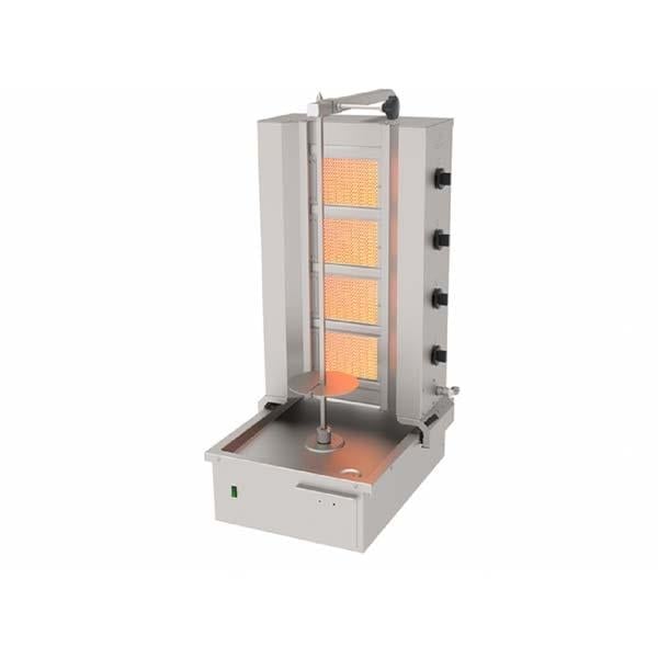 Atalay ADG-4A Döner Ocağı, 4 Radyanlı, Alttan Motorlu, Gazlı