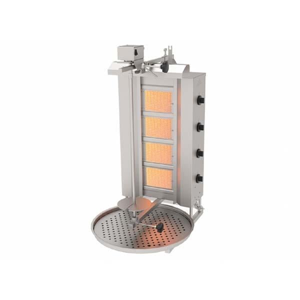Atalay ADG-4U Döner Ocağı, 4 Radyanlı, Üstten Motorlu, Gazlı