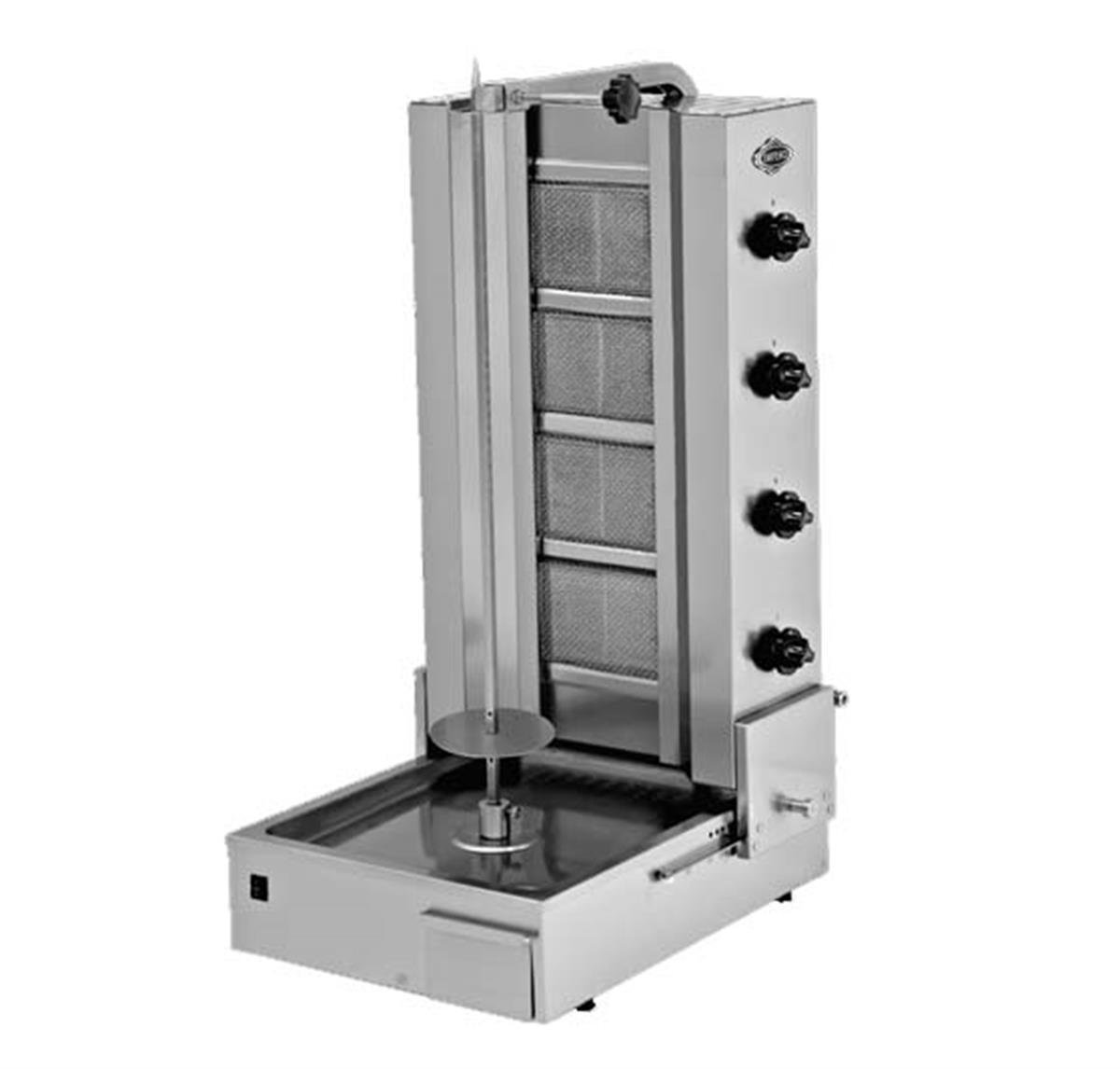 Döner Ocağı 4 Radyan Alttan Motorlu Doğal Gazlı Empero EMP.DN.151