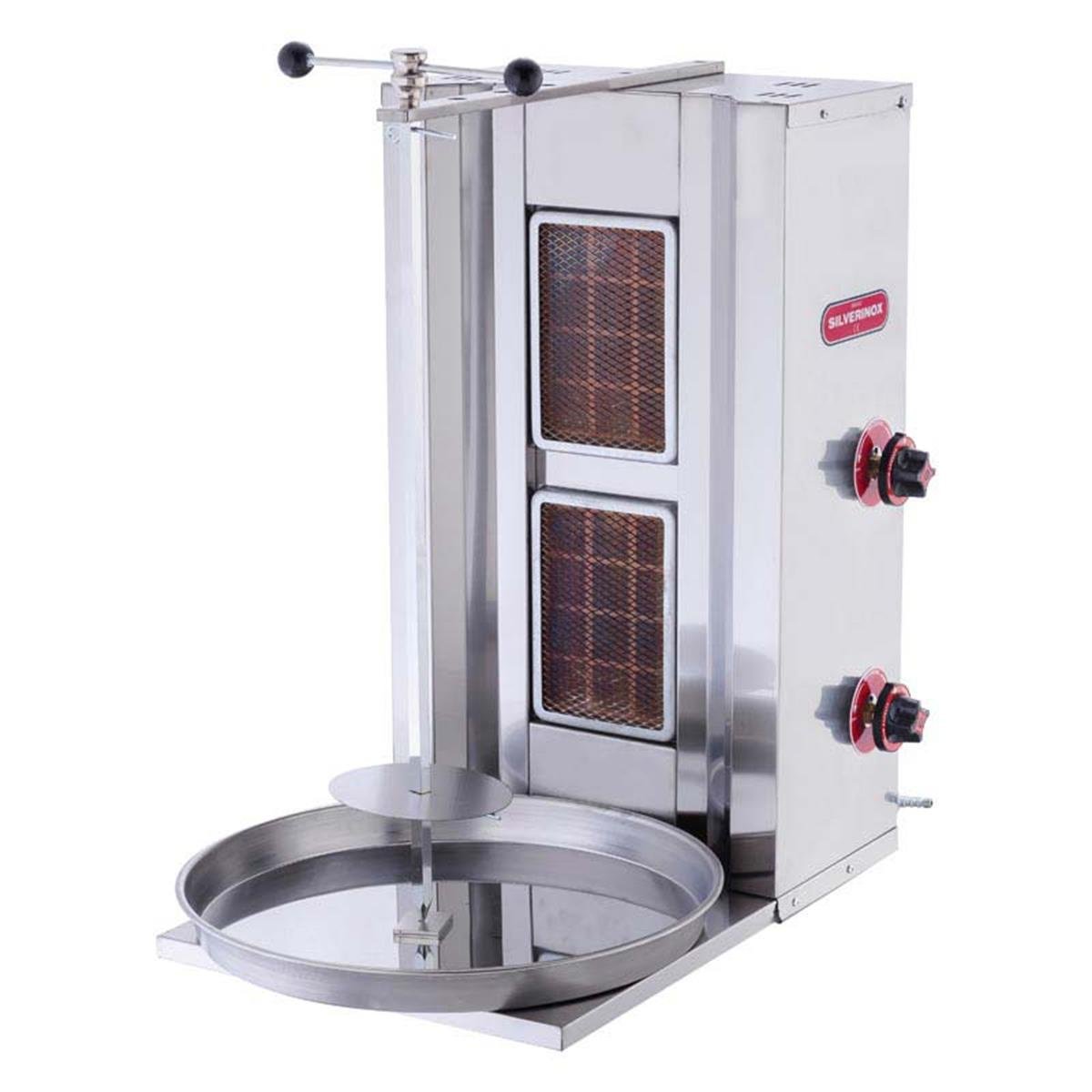 Işıkgaz Silverinox 2 Radyanlı Döner Ocağı LPG'li 2160