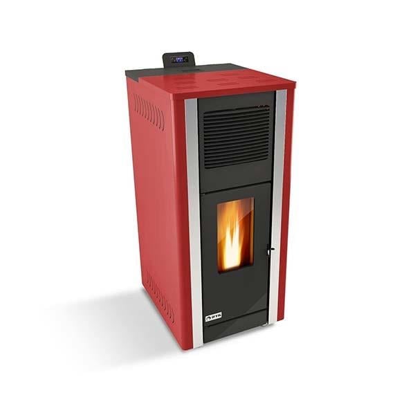 İfyil Efes Plus Pelek Yakıtlı Soba, Sıcak Hava Üflemeli, A+, Kırmızı