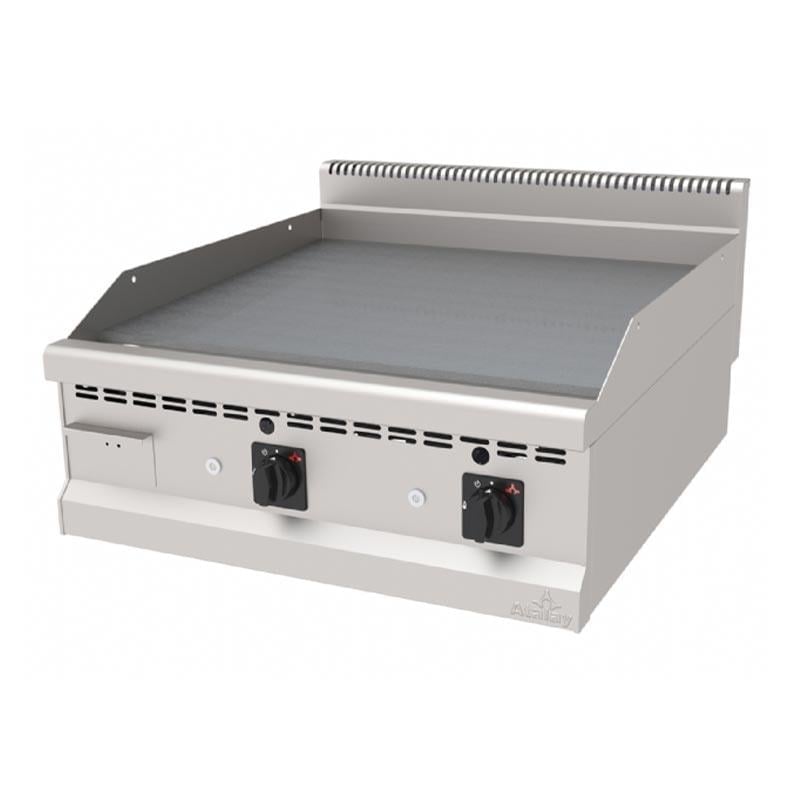 Atalay AEI-890-N-S, Elektrikli Izgara, Nervürlü Pleyt, Setüstü, 80x90x30