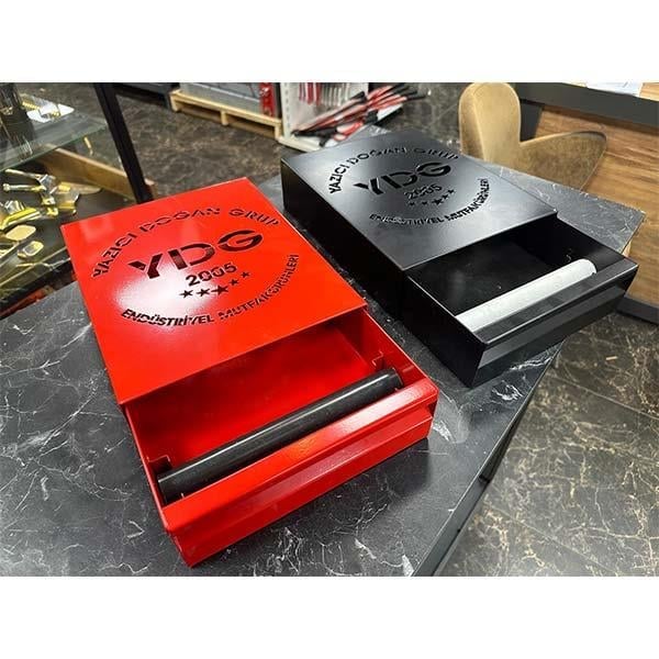 YDG Kahve Posa Çekmecesi, Knock Box, Paslanmaz, Siyah