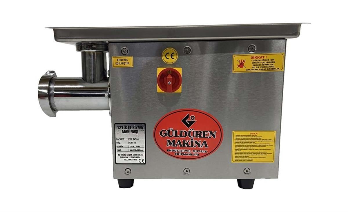 Güldüren Kıyma Makinesi No:12 İleri - Geri Özellikli GM-107