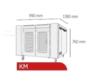 Venarro Ranevor DEF - KD, Kombine Fırın Dönerli Dokunmatik Ekran Elektrikli + Mayalandırma + Davlumbaz