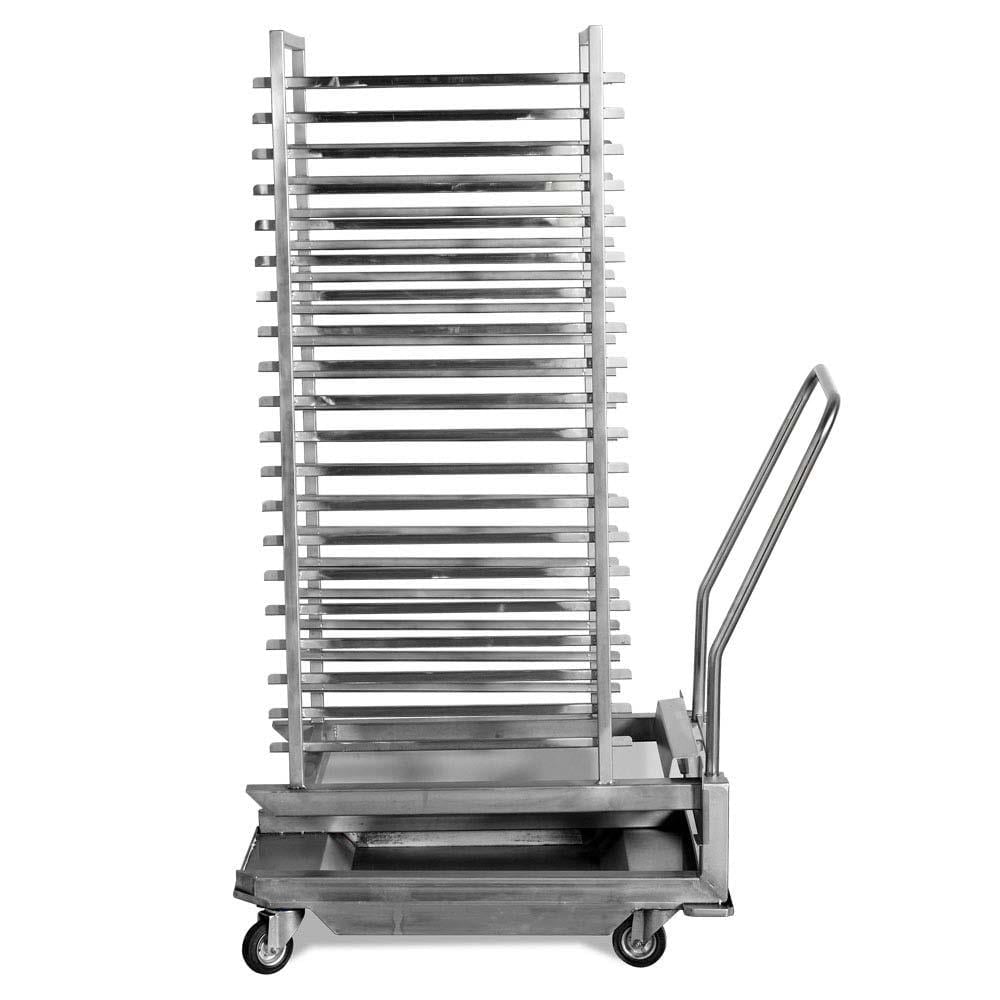 Empero EMP.GKF.40 Plus Konveksiyonel Fırın, Gazlı, 40x(1/1 Gn), Tepsi Taşıma Arabası, Tepsi Kiti