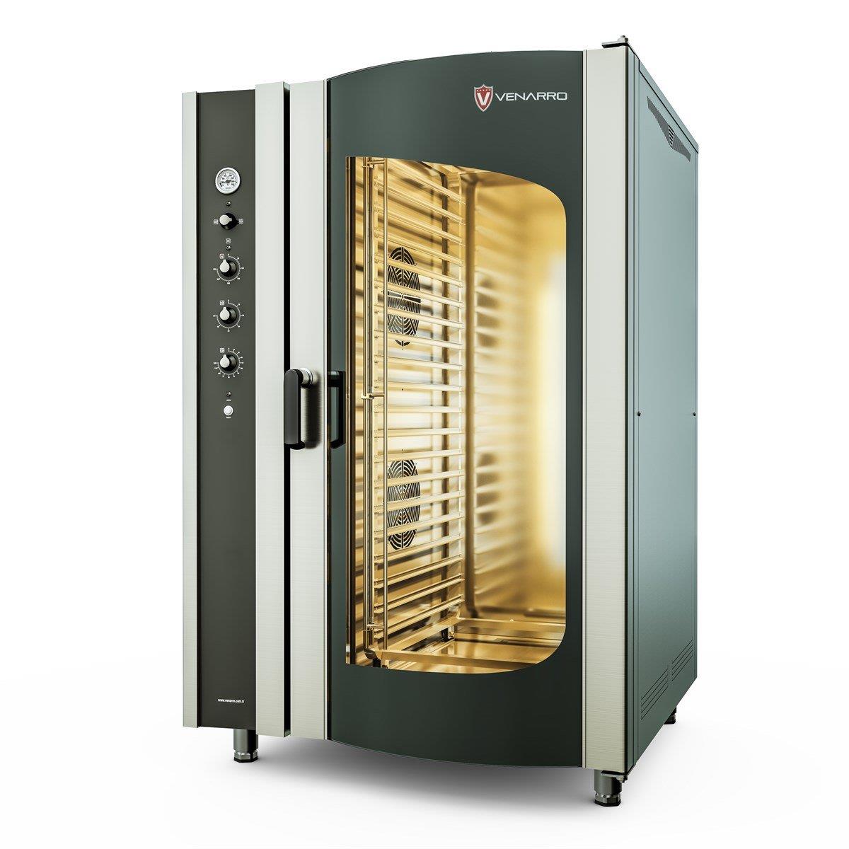 Venarro Lofri DEF - K40, 40 Tepsi Konveksiyonel Fırın Manuel Elektrikli 