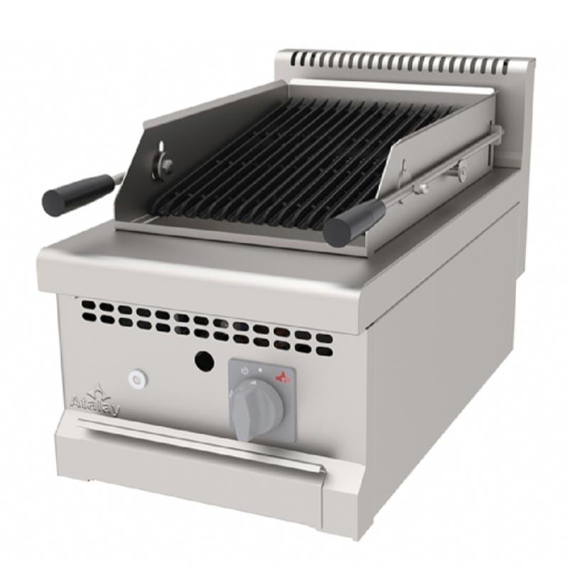 Atalay ALI-470 Lavataşlı Izgara, Döküm, Su Çekmeceli, Gazlı,40x70x30