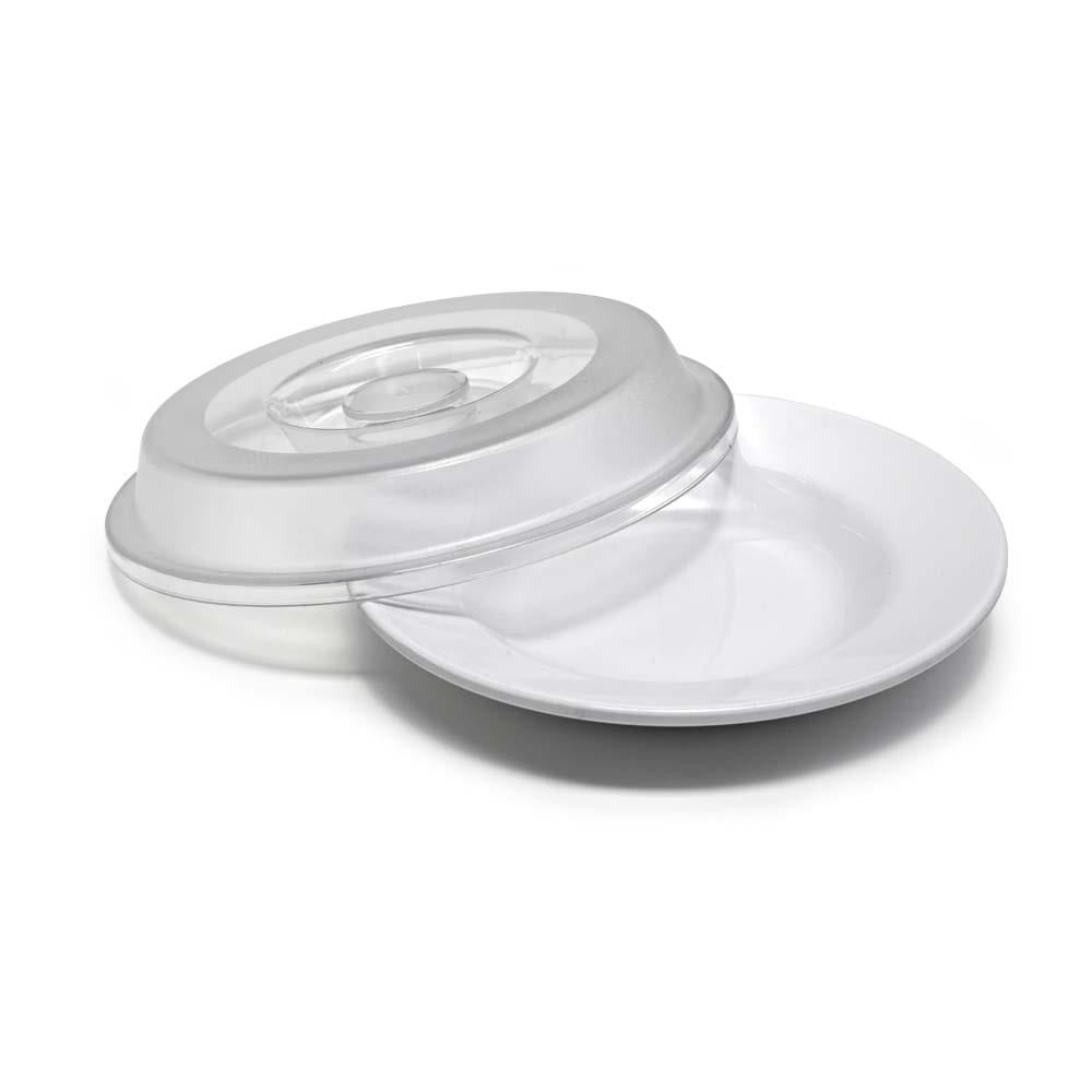 Empero EMP.MED.ÇØ21T Çukur Yemek Tabağı, Beyaz, 21 cm