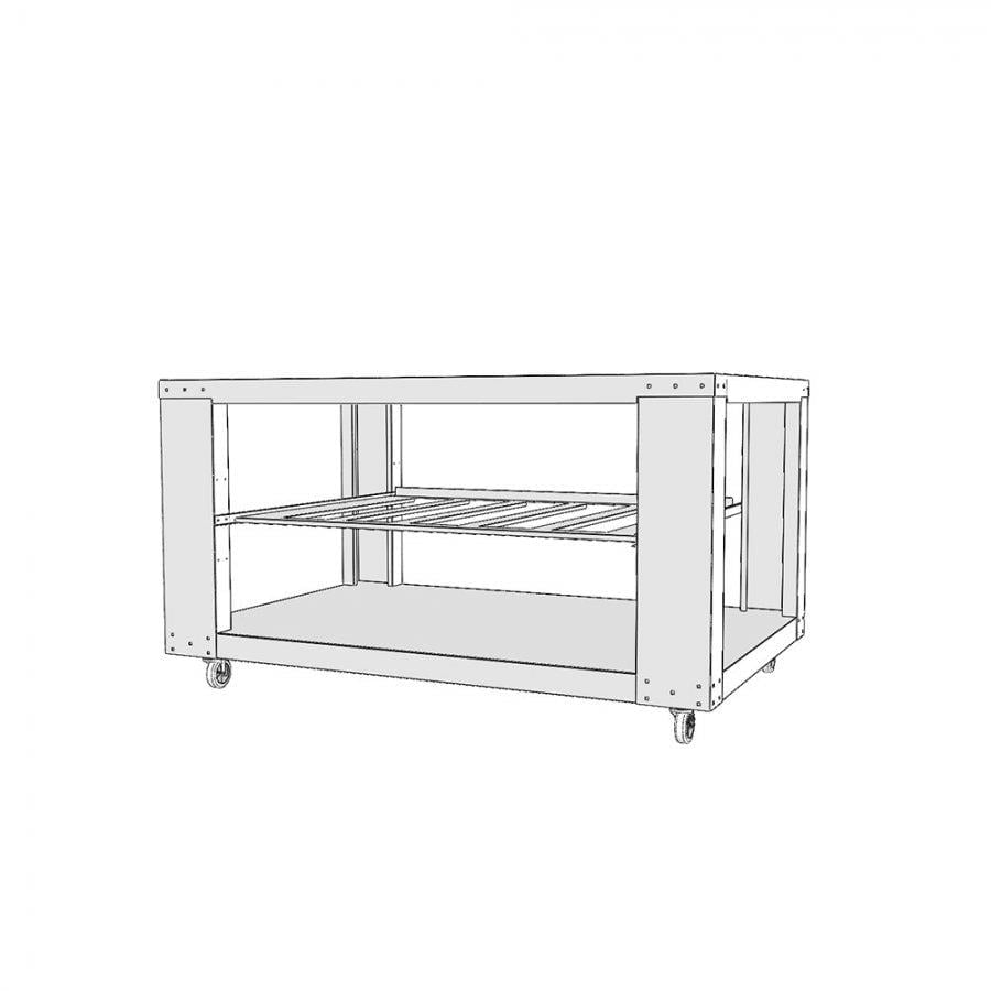 Venarro Dori DYTF - 118 A ,Fırın Alt Standı 1780x1120x1030