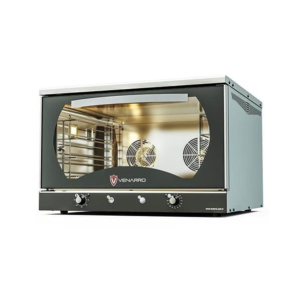 Venarro Caveno DEF-P4 Patisserie Fırın, Çift Fanlı, Buharlı, Elektrikli, 4 Tepsili, 40x60, Manuel
