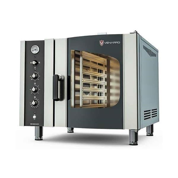 Venarro DEF-P6 Peregrin Patisserie Fırın, 6 Tepsi Kapasiteli, 40x60 cm, Buharlı Elektrikli, Manuel