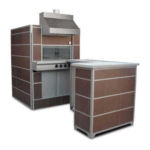 Empero PLF.D1 Gazlı Pide Lahmacun Fırını, Emniyet Ventilli, 100x100 cm