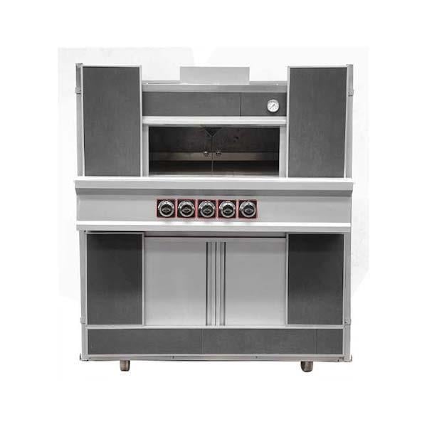 Empero PLF.D1 Gazlı Pide Lahmacun Fırını, Emniyet Ventilli, 100x100 cm